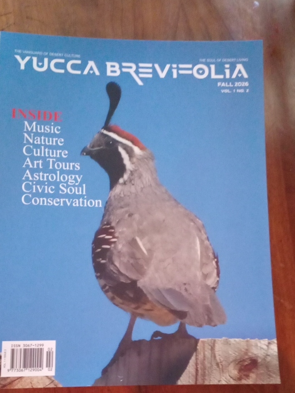 The Magazine Of Yucca Valley - Fall 2026 - The Soul Of Desert Living - Joshua